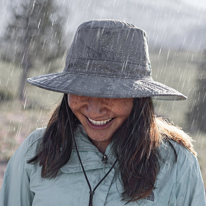 Sombrero Outback Storm Impermeable de Sunday Afternoons - Gris Oscuro
