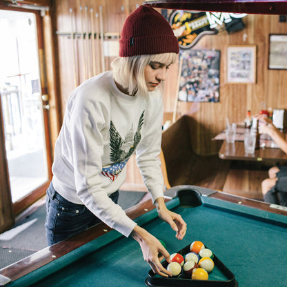 Gorro Beanie Heist de Brixton - Burdeos