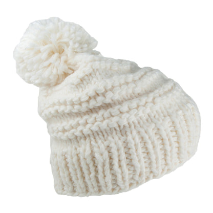 Gorro Jasmin con pompón de Barts - Blanco Invernal