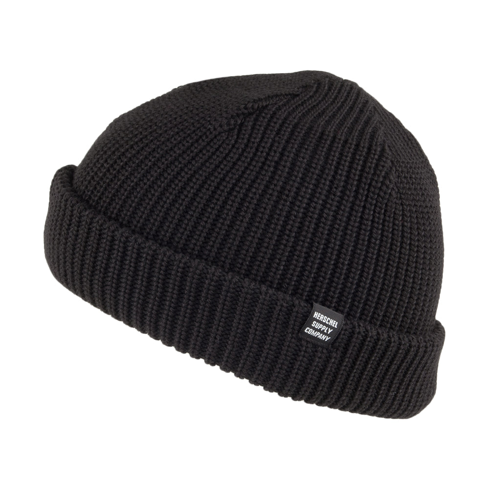 Gorro Beanie Buoy pescador de Herschel Supply Co. - Negro