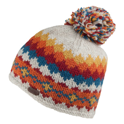 Gorro con pompón Short de Kusan - Multicolor