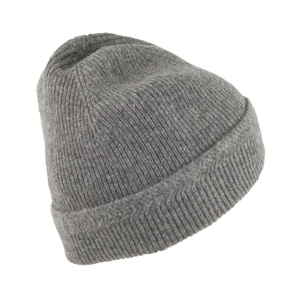 Gorro Beanie de canalé de Lyle & Scott - Gris