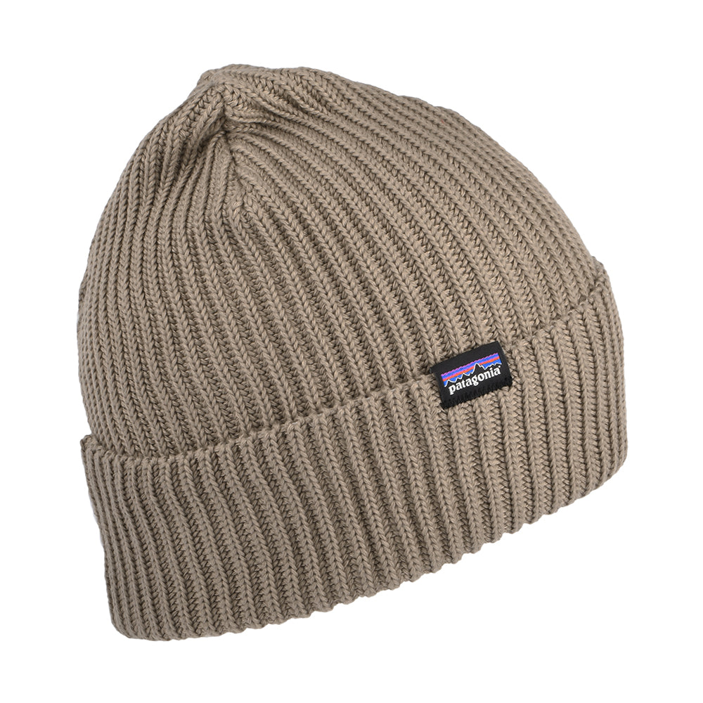 Gorro Beanie Fishermans con vuelta de Patagonia - Marrón