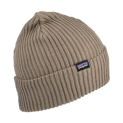 Gorro Beanie Fishermans con vuelta de Patagonia - Marrón