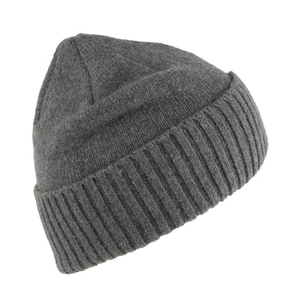 Gorro Beanie Brodeo de lana reciclada de Patagonia - Antracita