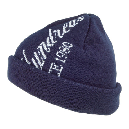 Gorro tejido enrollable The Hundreds - Azul Marino