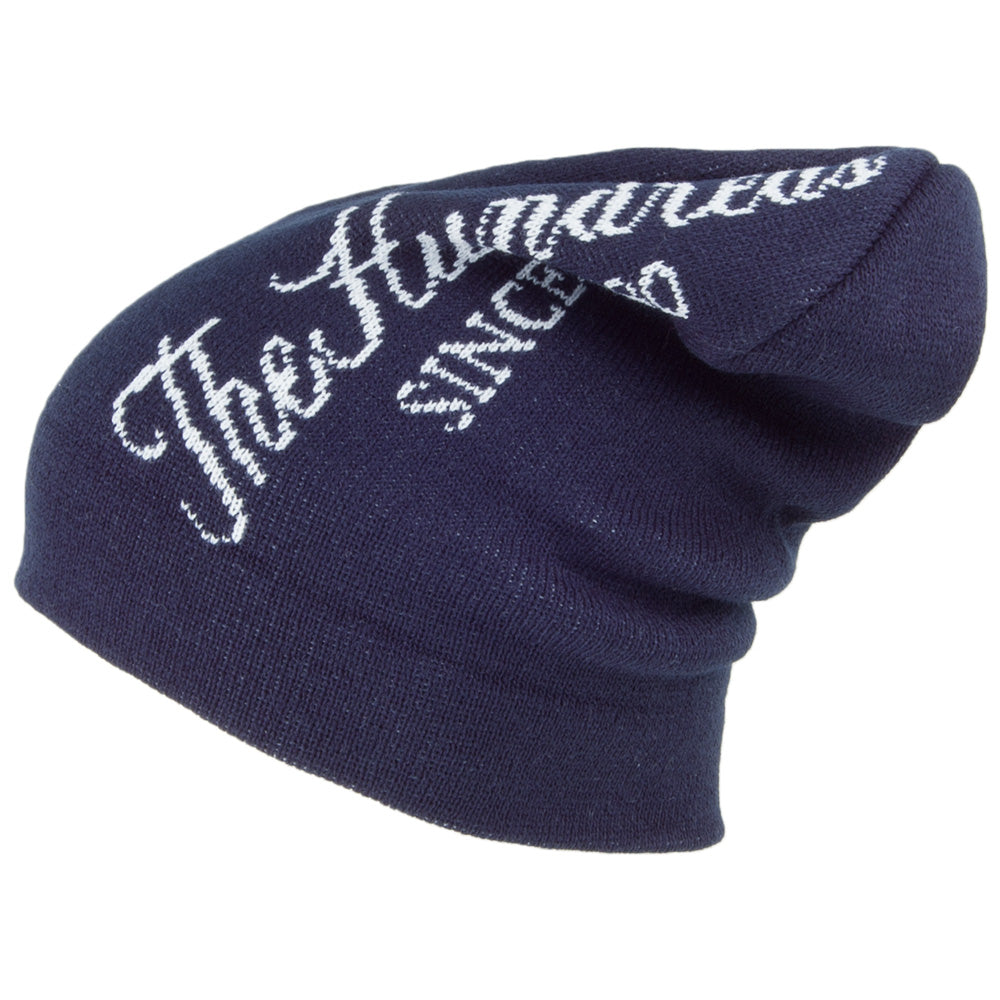 Gorro tejido enrollable The Hundreds - Azul Marino