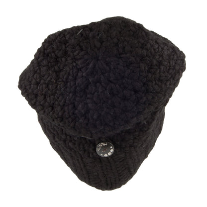 Gorro Beanie con botón de Kusan - Negro