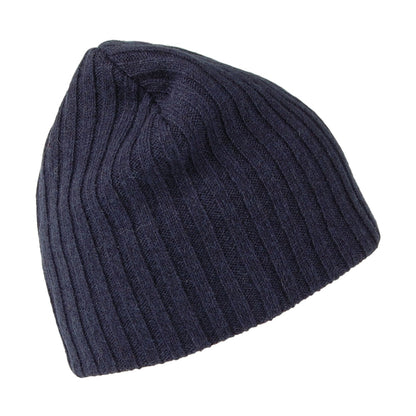 Gorro Beanie Haakon de lana de Barts - Azul Marino