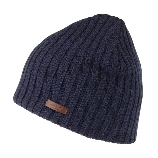 Gorro Beanie Haakon de lana de Barts - Azul Marino
