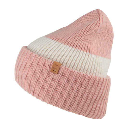 Gorro Beanie Oversized Liss de Barts - Rosa