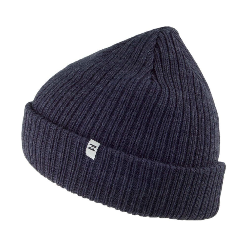 Gorro Beanie Arcade con vuelta de Billabong - Azul Marino/Jaspeado