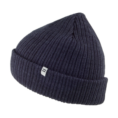 Gorro Beanie Arcade con vuelta de Billabong - Azul Marino/Jaspeado