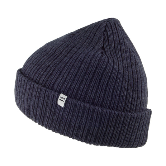 Gorro Beanie Arcade con vuelta de Billabong - Azul Marino/Jaspeado