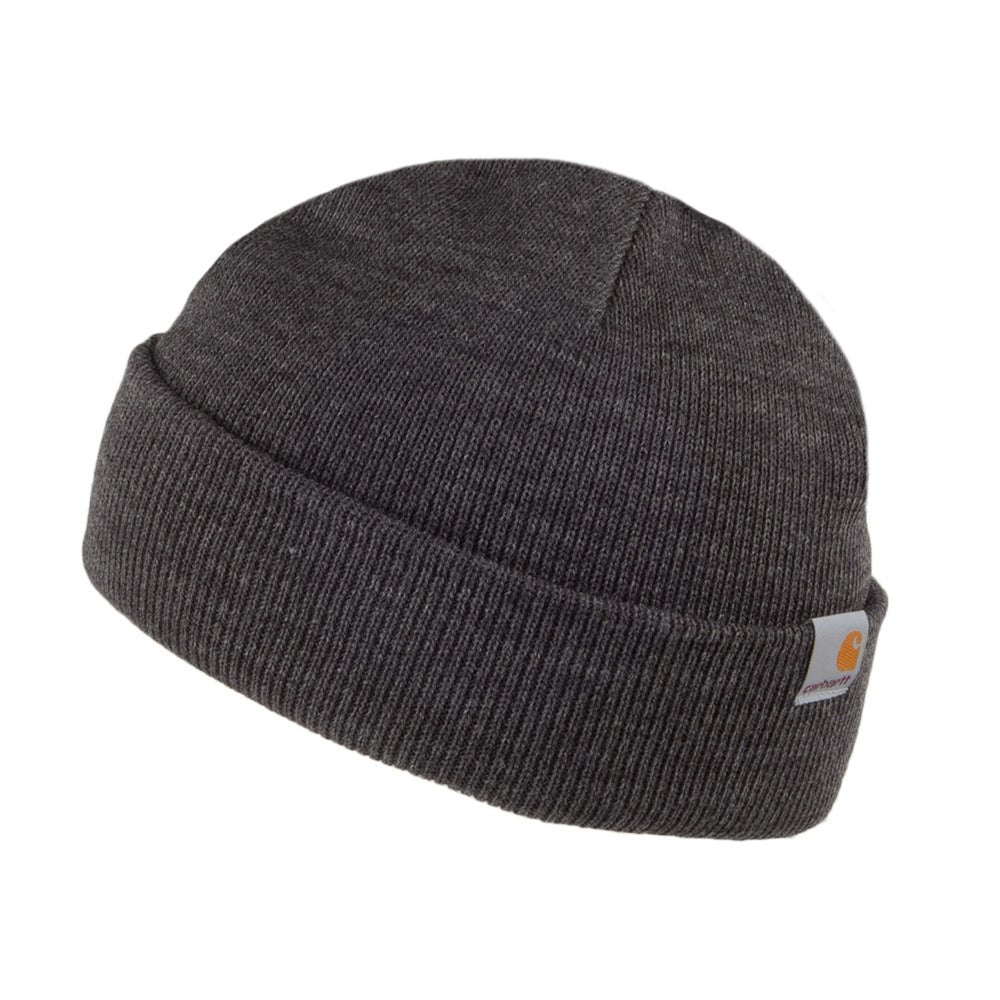 Gorro Beanie Stratus Short Watch de Carhartt WIP - Gris Jaspeado