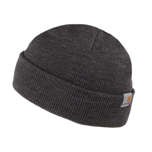 Gorro Beanie Stratus Short Watch de Carhartt WIP - Gris Jaspeado