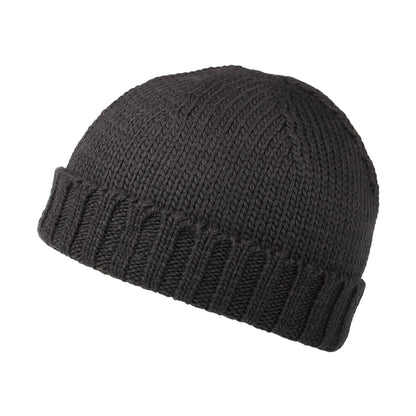 Gorro Beanie de lana merino de Kusan - Antracita