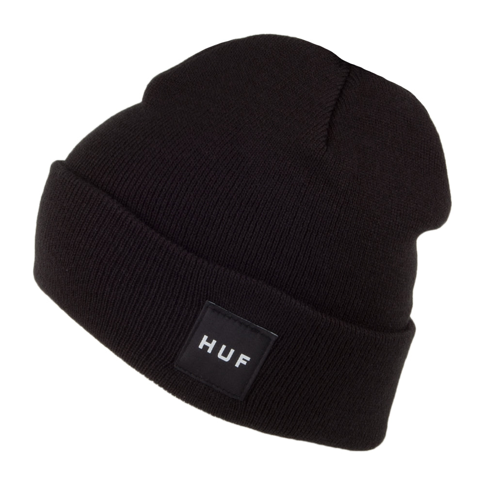 Gorro Beanie Box Logo de HUF - Negro