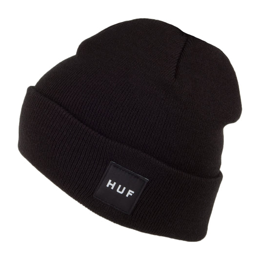 Gorro Beanie Box Logo de HUF - Negro