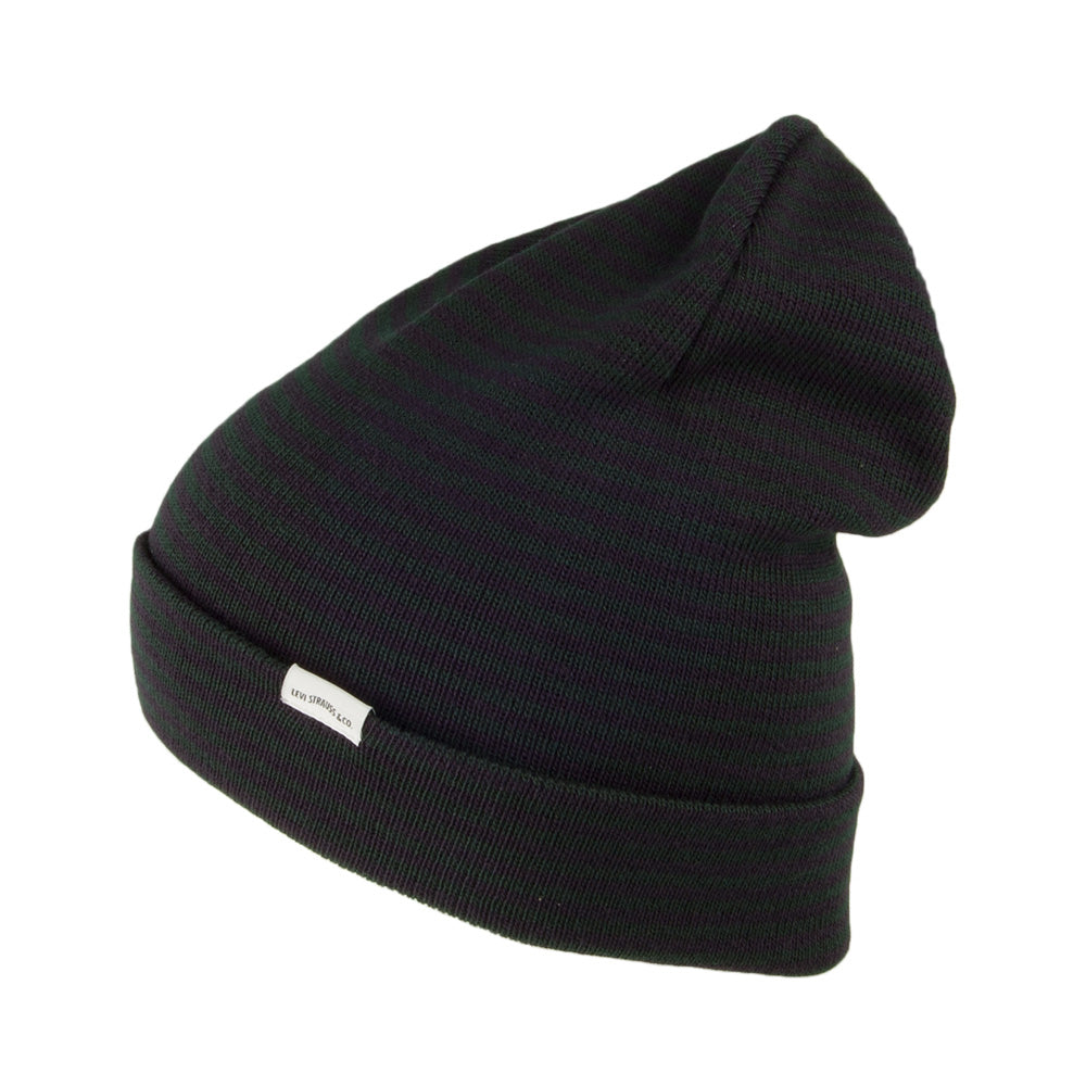 Gorro Beanie Stripe de Levi's - Verde-Azul