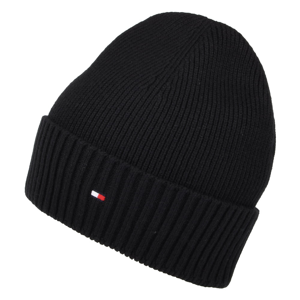 Gorro tejido Pima algodón y cachemira de Tommy Hilfiger - Negro
