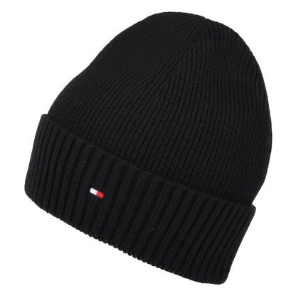 Gorro tejido Pima algodón y cachemira de Tommy Hilfiger - Negro