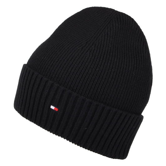 Gorro tejido Pima algodón y cachemira de Tommy Hilfiger - Negro