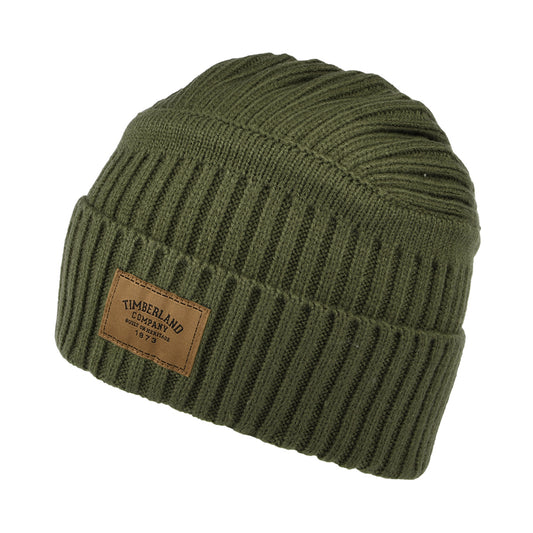 Gorro Beanie de canalé Gulf Beach de Timberland - Verde Oliva