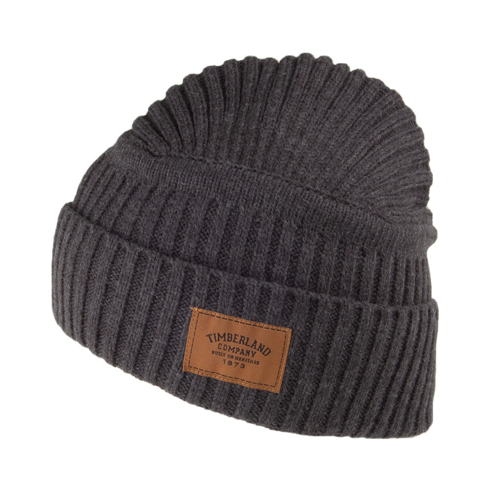 Gorro Beanie Gulf Beach de canalé de Timberland - Antracita