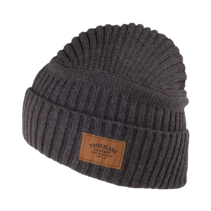 Gorro Beanie Gulf Beach de canalé de Timberland - Antracita