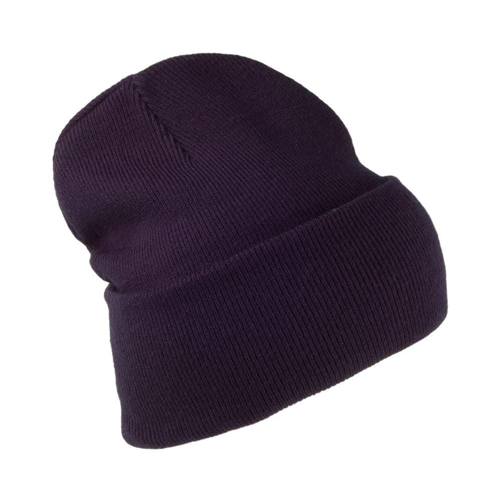 Gorro Beanie Chuck Taylor con vuelta ancha de Converse - Azul Marino