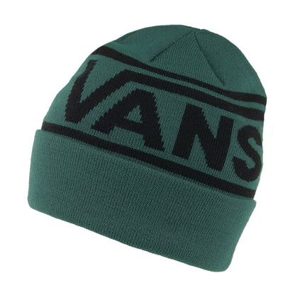 Gorro Beanie Drop V Stripe de Vans - Verde