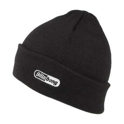 Gorro Beanie Edge con vuelta de Billabong - Negro