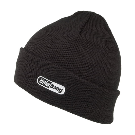 Gorro Beanie Edge con vuelta de Billabong - Negro