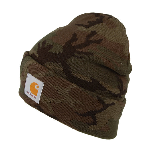 Gorro Beanie Evergreen de Carhartt WIP - Camuflaje