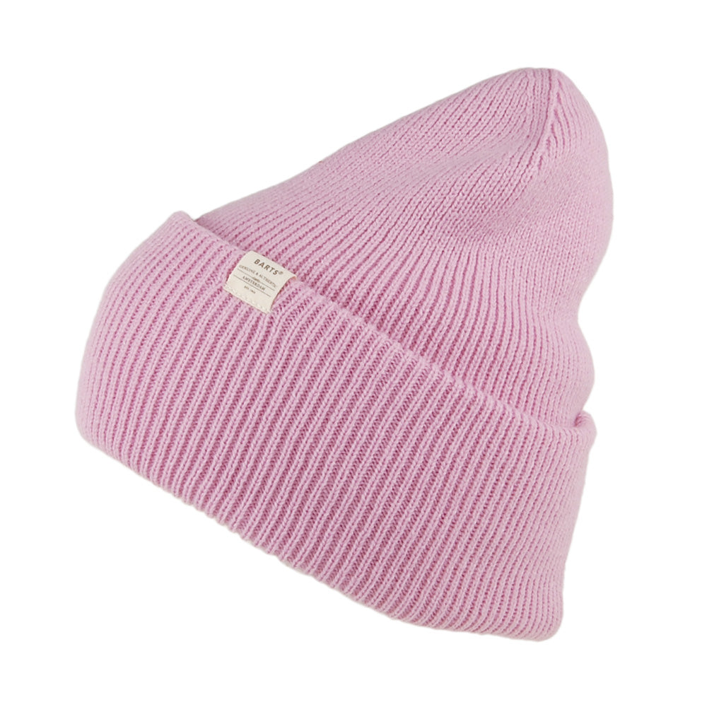 Gorro Beanie Haveno Borde con vuelta grande de Barts - Orquídea