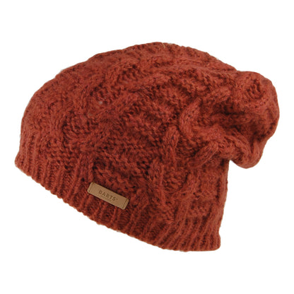 Gorro Beanie Anemone de Barts - Rojo Óxido