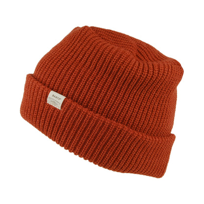 Gorro Beanie Baldwing de Barts - Rojo Óxido