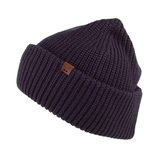 Gorro Beanie Derval con vuelta de Barts - Azul Marino