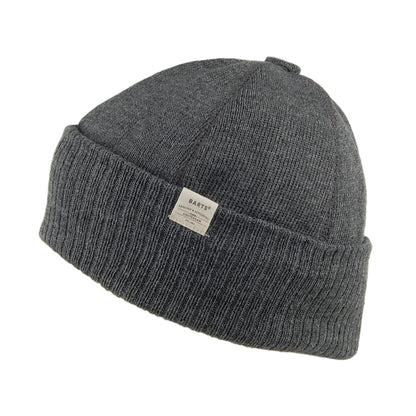 Gorro Beanie Lyon Botón con vuelta de Barts - Gris