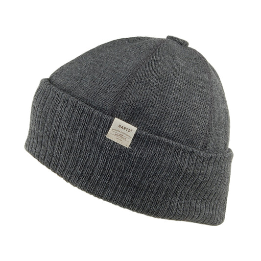 Gorro Beanie Lyon Botón con vuelta de Barts - Gris
