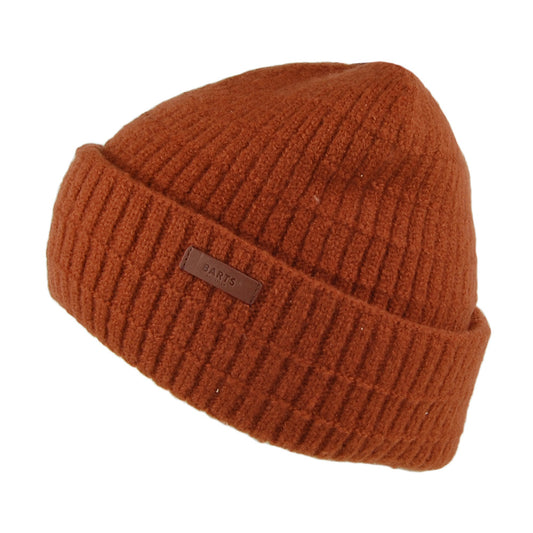 Gorro Beanie Varde con vuelta de Barts - Rojo Óxido