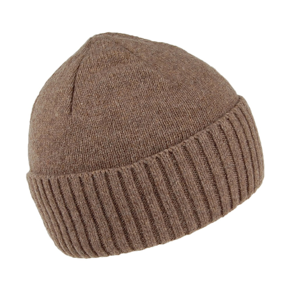 Gorro Beanie Fitz Roy Trout de lana reciclada de Patagonia - Beige Arena