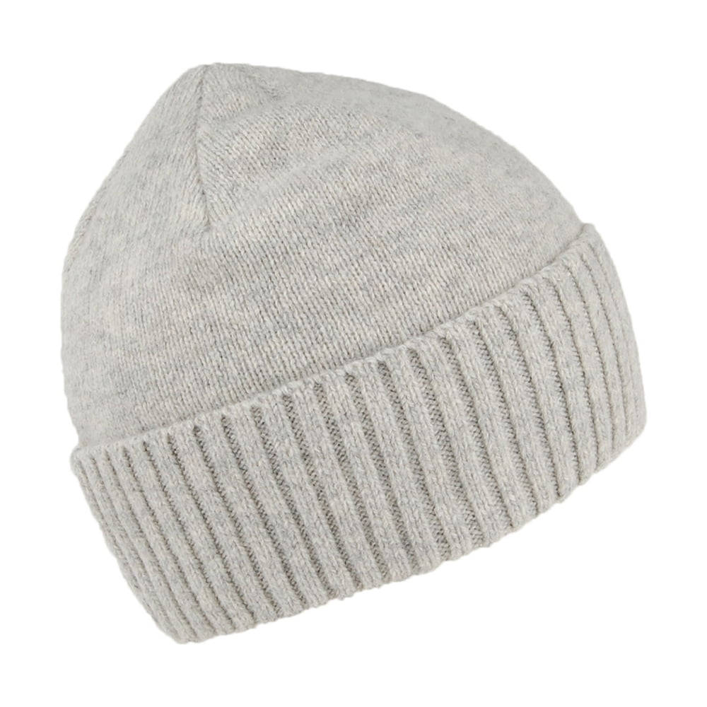 Gorro Beanie P-6 Logo de lana reciclada de Patagonia - Gris