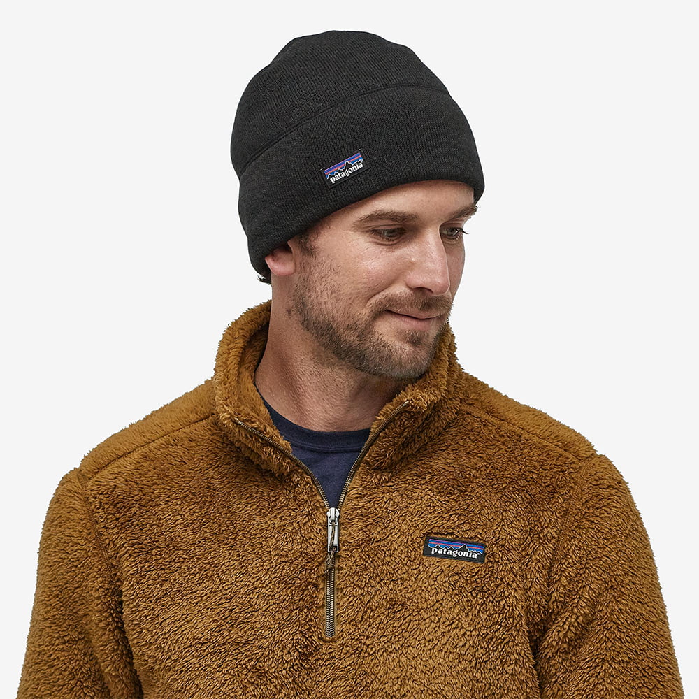 Gorro Beanie Better Sweater de reciclado de Patagonia - Negro
