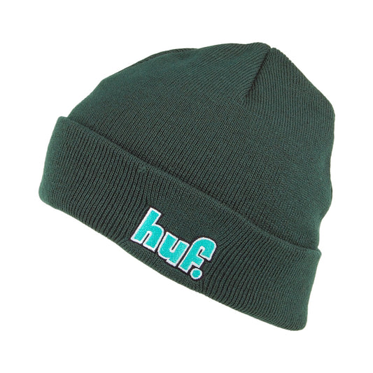 Gorro Beanie 1993 Logo de HUF - Verde