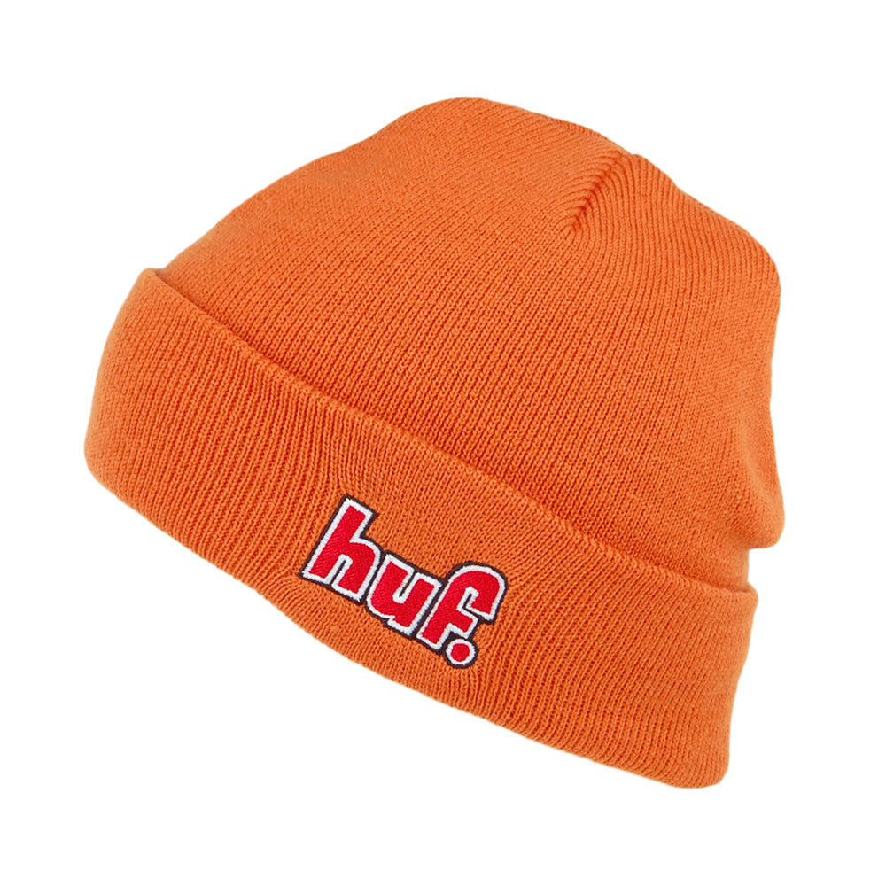 Gorro Beanie 1993 Logo de HUF - Ocre