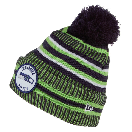 Gorro NFL On Field Knit Seattle Seahawks de New Era - Azul-Verde