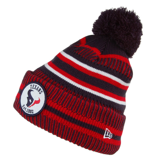 Gorro NFL On Field Knit Houston Texans New Era - Azul Marino-Rojo
