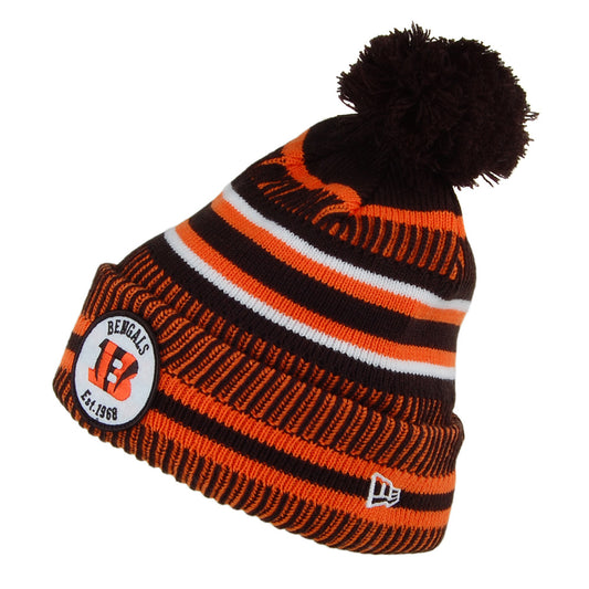 Gorro NFL On Field Knit Cincinnati Bengals de New Era - Negro-Naranja